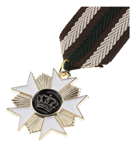 2 Peças De Tecido Medalha Pingente Emblema Homens Mulheres