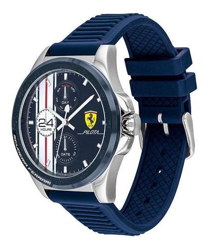 Imagen 2 de 4 de Reloj Ferrari Caballero Color Azul 0830660 - S007