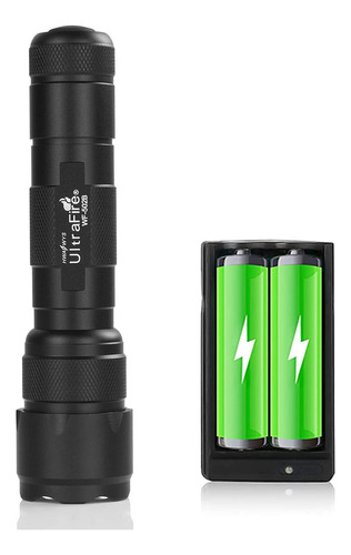Ultrafire Wf-502b - Mini Linterna Led, Ultra Brillante De 10