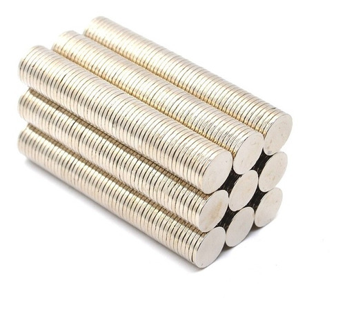 Imagen 1 de 9 de 50 Imanes De Neodimio 8x1 Mm Ultrapotentes