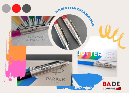 Bolígrafo Parker Jotter Originals + Grabado Laser