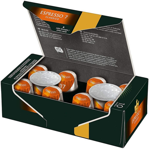 Cápsulas De Café Jacobs Espresso Clásico Intensidad 7