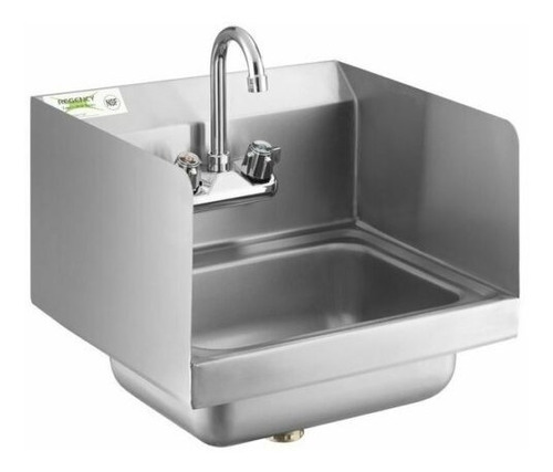 Lavabo Con Grifo Acero Inoxidable