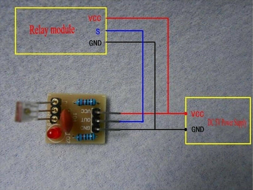 Imagen 3 de 3 de Módulo Sensor Receptor Láser No Modulador Alto Nivel De 5v
