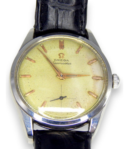 Reloj Omega Seamaster Ref. 2937-2 Calibre 267 (1957) Negro Plateado Caqui (Usado)