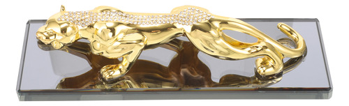 Ambientador Perfumado Con Diseño De Leopardo Dorado Para Coc
