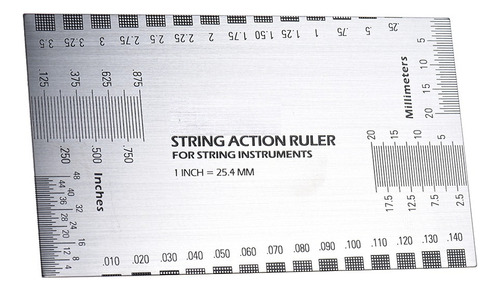 Instrument Of Calibre De La Regla De La Cuerda Acción/mm