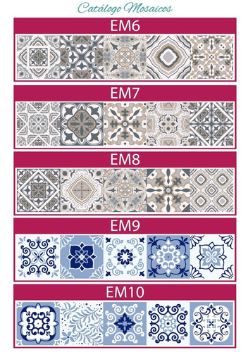 Imagen 5 de 7 de Vinilos Decorativos Escalera Escalones Mosaicos