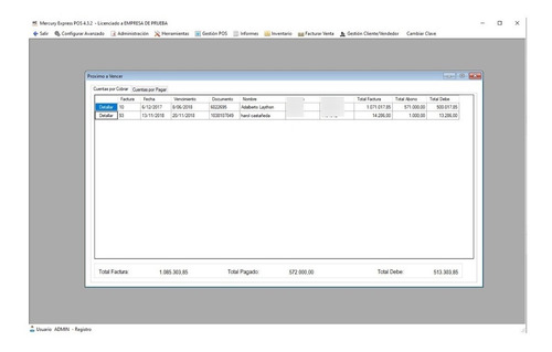 Software Facturacion, Cxc, Cxp, Inventario, Compras, Gastos