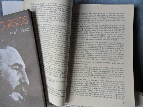 Libro Discursos Fidel Castro (Usado)