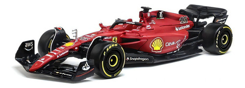 Miniatura F1 Ferrari F1-75 Leclerc #16 2022 1/43 Bburago