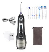 Comprar Irrigador Bucal Ducha Dental Water Hf-6 Belfia 5 Niv 8 Picos Color Negro