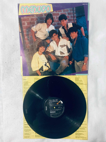 Menudo Lp Vinyl Vinilo Edición Mexico 1985 Cantado En Inglés