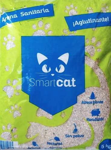 20 Kg Smart Cat Arena Para Gato Pack 4 X 5 Kg Aglutinante