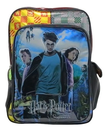 Mochila Espalda Escolar 18 Harry Potter Ron Hermione En Mca