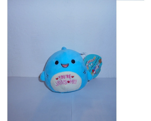 Peluche Squishmallows Rey El Tiburon 11 Cms (Usado)