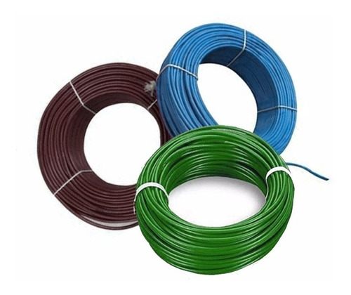 Cable Unipolar  6mm Normalizado  100mts X 3 Unidades