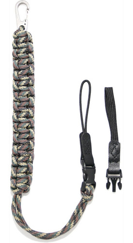 Dsptch Camera Wrist Strap (camo With Stainless Steel Clip)