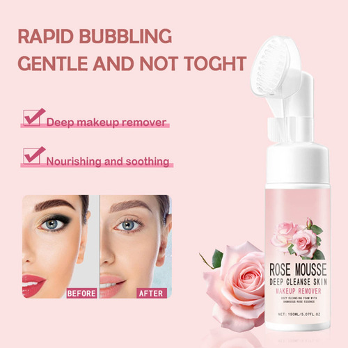 Espuma Limpiadora Y Rose, Espuma Limpiadora De Rosas, 150 Ml