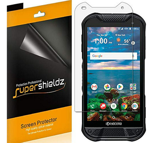 (6 Unidades) Supershieldz Diseñado Para Kyocera (duraforce P