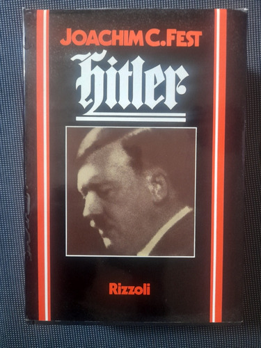 Libro Hitler / Rizzoli / Joachim C. Fest 