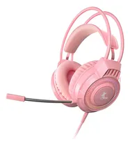 Comprar Auriculares Estéreo Gamer Xtech Luz Led 3.5mm Rosa Xth-564