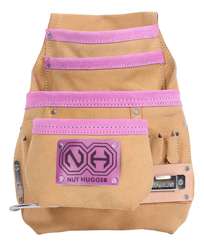 Nut Hugger Herramienta Cuero Gamuza 10 Bolsillo Bolsa Para