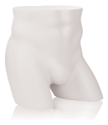 Econoco Tor-3w109 Masculino Completo Redondo Butt Form, Blan