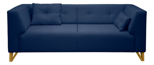 Sofá Avui Diseño Moderno Color Azul Marino Diseño De La Tela Tela