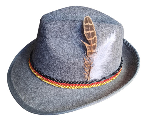 Sombrero Fedora Para Hombre Gorra Con Ala Rizada Sombrero De