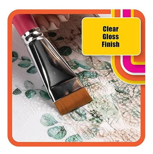 Mod Podge Un-step Crackle Medium, 8 Fl Oz Sellador Acrílico