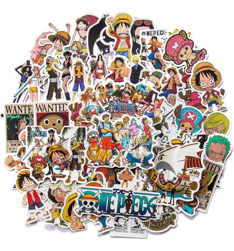 Stickers One Piece (50 Unidades)