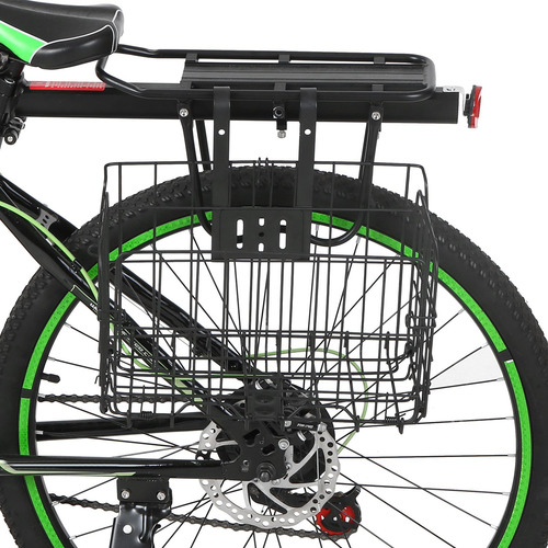 Cesta Plegable De Alambre De Acero Desmontable Para Manillar