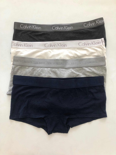 Lote Pack X4 Bombachas Calvin Klein Y Victoria Secret 