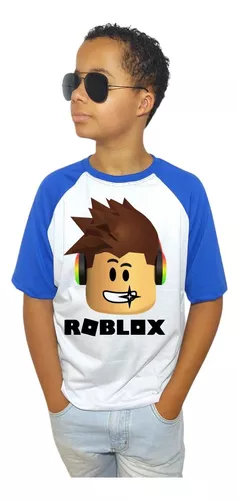 4 Camisetas Jogo Roblox Infantil games camisa Aniversário