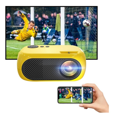 Imagen 2 de 7 de Mini Proyector Led Full Hd 1080p+ Control+ Google Chromecast