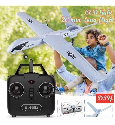 Aviao controle remoto drone predator z55 - Hobbies e coleções