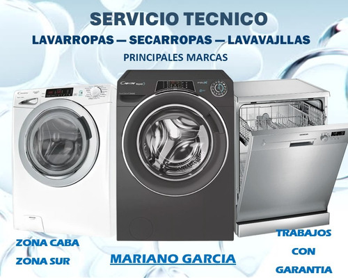 Servicio Técnico Lavarropas Secarropa Lavavajilla