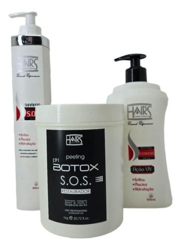 Kit Restauração Recovery Sos Luna Matrix Hairs Company