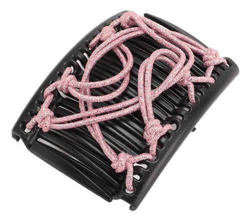 Pack De 6 Peinetas Elásticas Con Doble Clip Para Mujer
