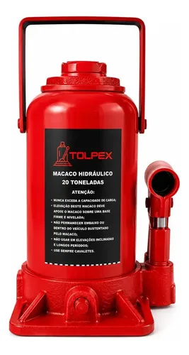 Macaco Hidráulico Garrafa Universal 20 Toneladas