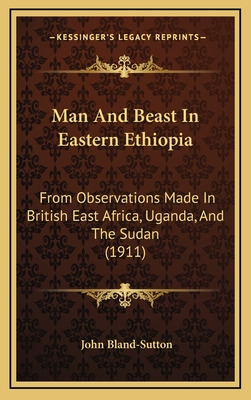 Libro Man And Beast In Eastern Ethiopia: From Observation...