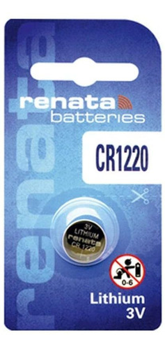 Renata # Cr1220 - Batería Para Monedas De Litio