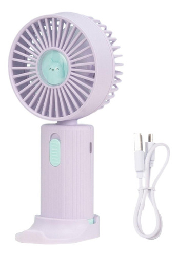 X 2 Ventilador Portátil Con Soporte For Teléfono,
