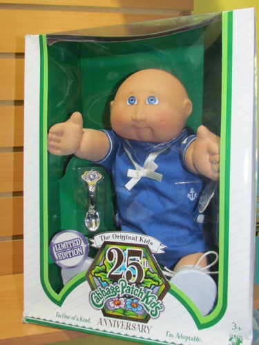 Cabbage Patch Kids 25 Aniversario Muñeca Repollito Nueva 