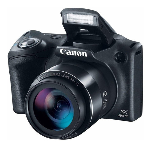 Imagem 2 de 3 de Canon PowerShot SX SX420 IS compacta avançada cor preto