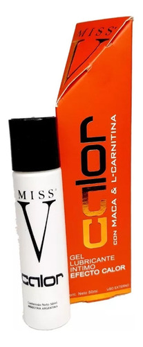 Gel Intimo Lubricante Miss V Efecto Calor 50ml