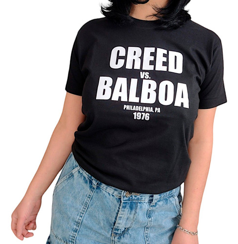 Remera Creed Vs. Balboa / Rocky (hombre) Vitalogyweb