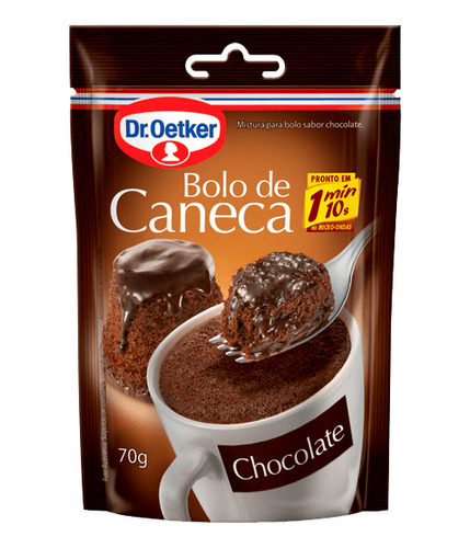 Bolo De Caneca Chocolate Dr. Oetker 70g