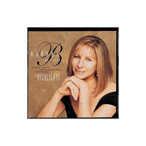 Streisand Barbra Concert Highlights Usa Import Cd Nuevo